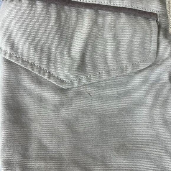 Soia and Kyo Jacket Womens XS Cream Military Field Utility Pockets - Picture 12 of 12